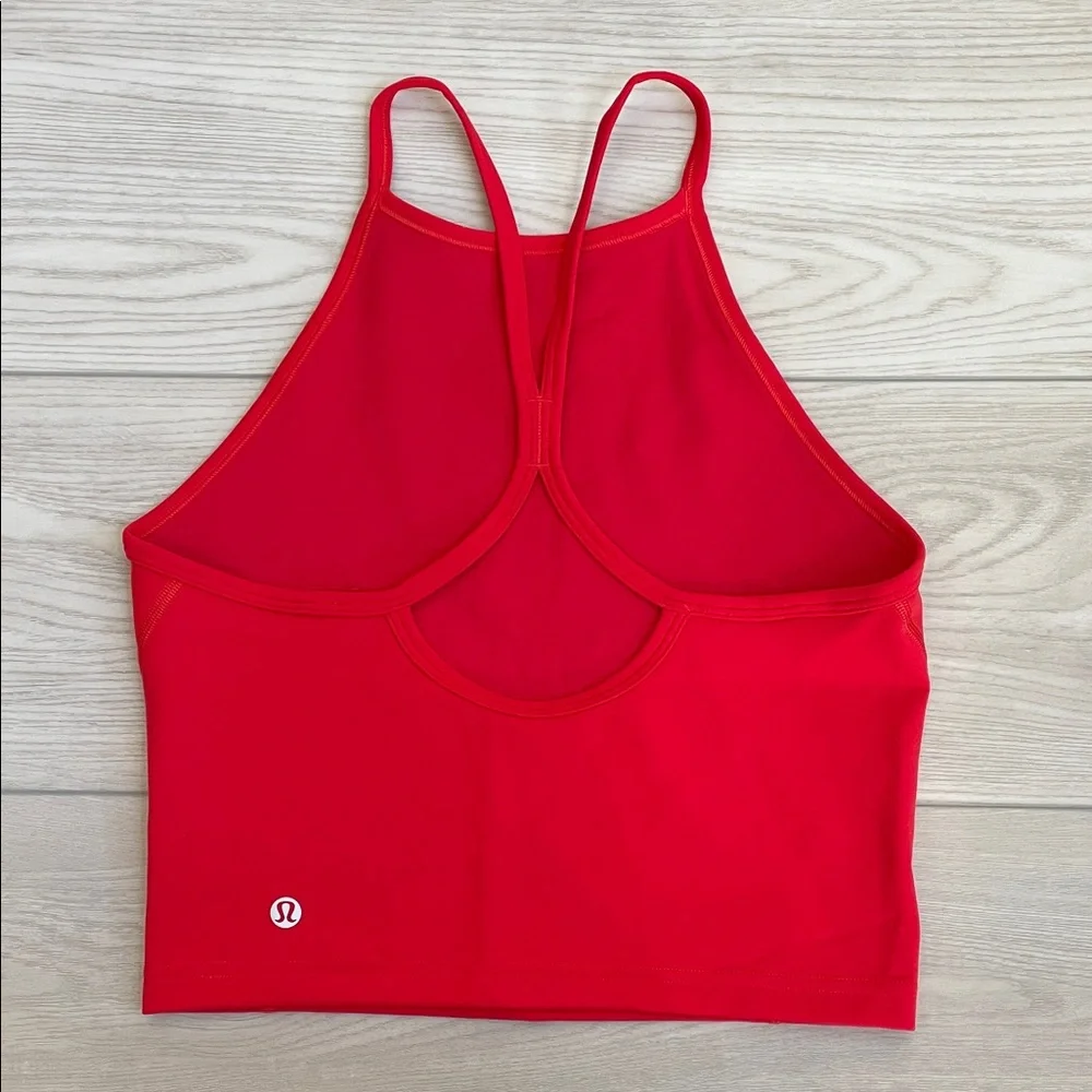 Lululemon Red Halter Top - Picture 2 of 3